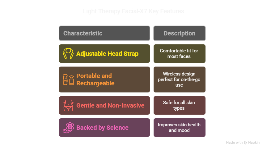 Light Therapy Facial-X7: 7 Benefits to Ground-Breaking Skincare Light Therapy Facial-X7